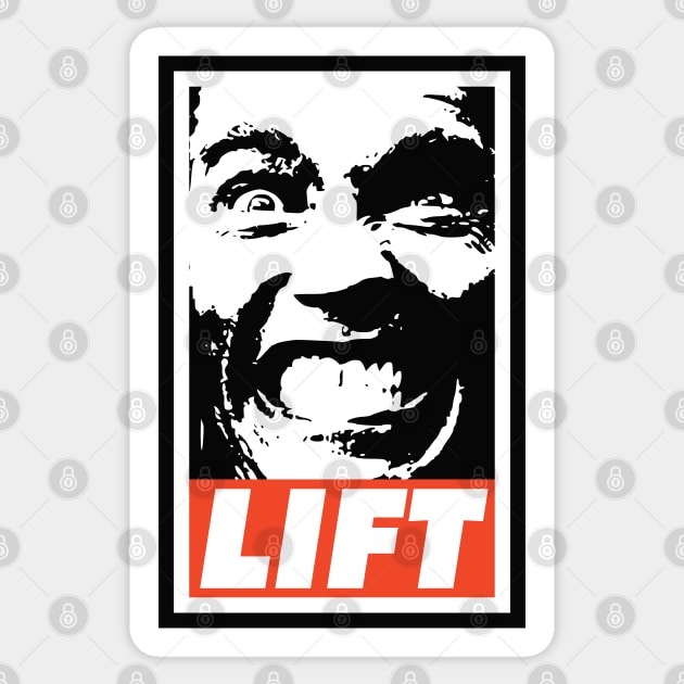 LIFT Sticker by Nerd_art